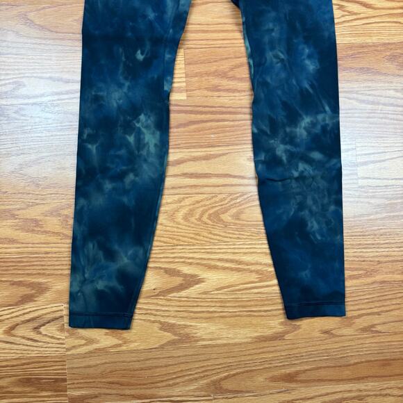 Lululemon Align Pant 28" *Diamond Dye Graphite Grey Bronze Green Sz 6 - Picture 8 of 9